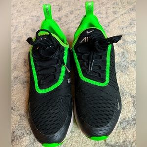 Nike Air Max 270- Volt Green and Black